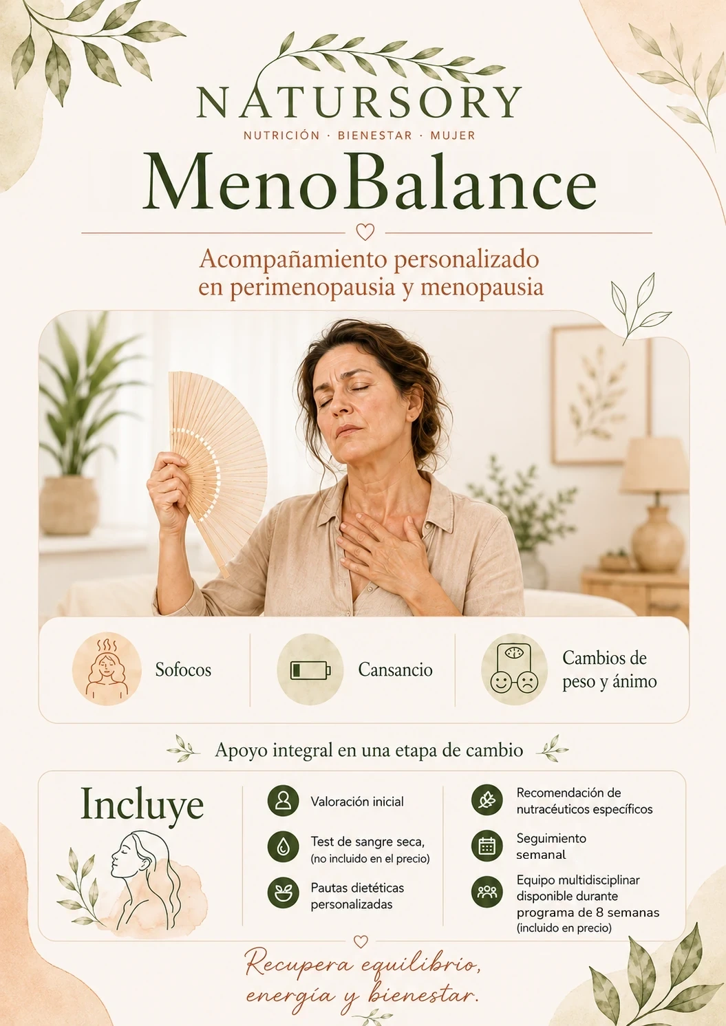 Programa MenoBalance · 8 semanas de Natursory — Para mujeres en perimenopausia y menopausia